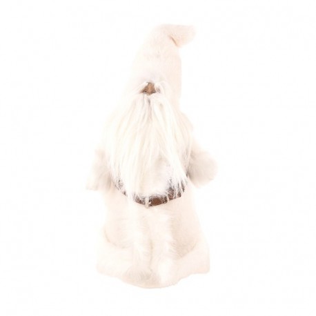 BABBO NATALE H39CM BIANCO  - DS 24704C