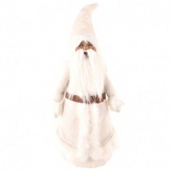 BABBO NATALE H78CM BIANCO  - DS 24704A