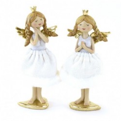 FATA 12X8X28CM CON ALI D'ORO  - DS 45620