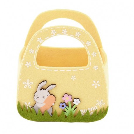 BORSA DI FELTRO 12X7X13CM  - DS 27592B