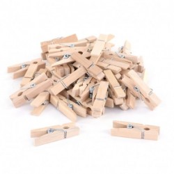 MOLLETTE DI LEGNO 3,5CM/50PZ  - DS 18534