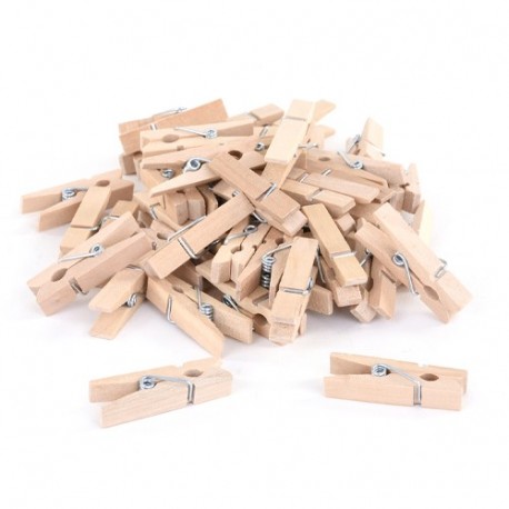 MOLLETTE DI LEGNO 3,5CM/50PZ  - DS 18534