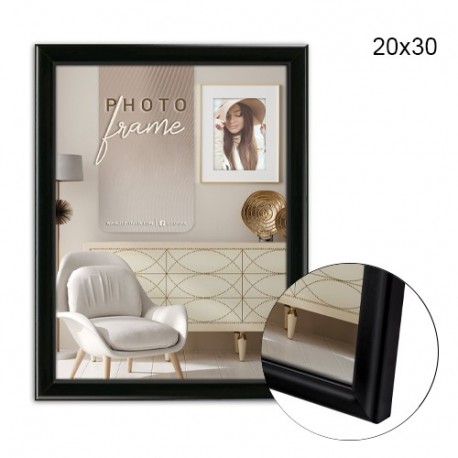 CORNICE AOSTA BLACK 20X30  - DP234L