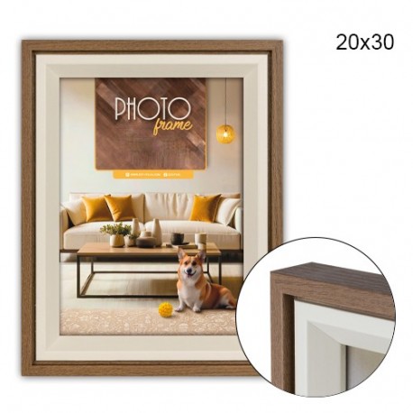 CORNICE BOLOGNA BROWN 20X30  - BG823B
