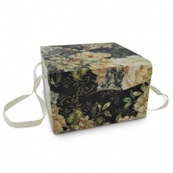 SCATOLA P/PANETTONE BASSA 245X245X150