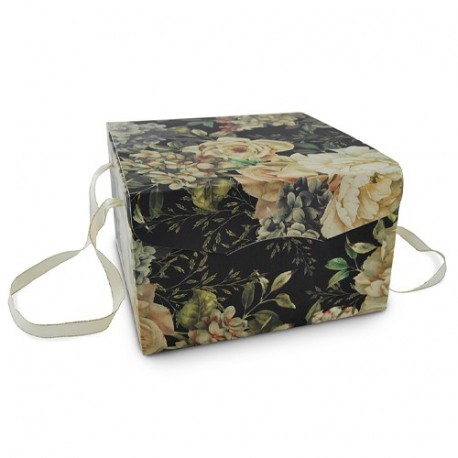 SCATOLA P/PANETTONE BASSA 245X245X150