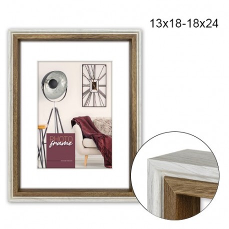 CORNICE PALMI WHITE 13X18-18X24  -