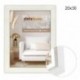 CORNICE HALLE WHITE 20X30  - HK523W