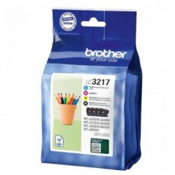 CART MULTI 4 NERO+COLO BROTHER LC3217VAL