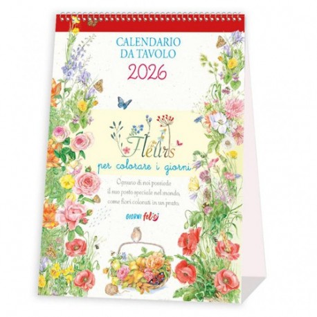 CAL TAVOLO FLEURS 2026  - 9788826209210