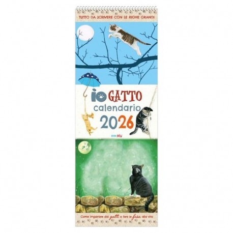 CAL IO GATTO 2026 DA SCRIVERE 16,5X44  -