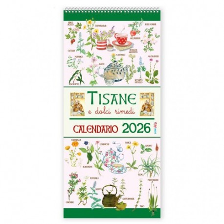 CAL TISANE 2026 DA SCRIVERE 20X43  -