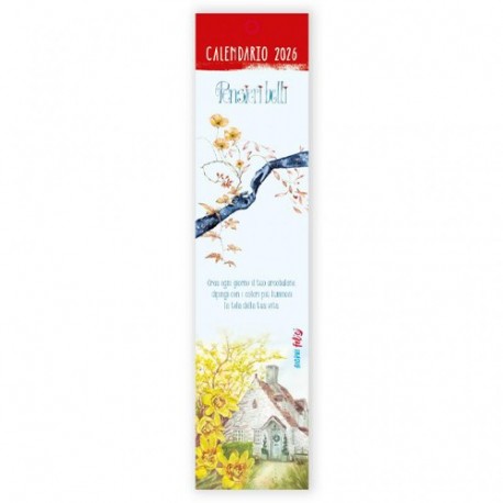 CAL PICCOLO PENSIERI BELLI 2026 7X29,7 CAL PICCOLO PENSIERI BELLI 2026 7X29,7