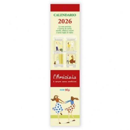 CAL PICCOLO AMICIZIA 2026 7X29,7  -