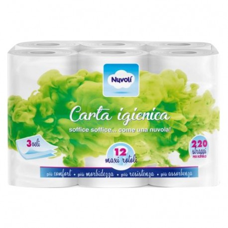 CARTA IGIENICA MINI JUMBO KG0,500 CF.12R