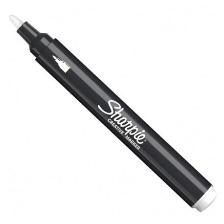 PENNARELLO SHARPIE BIANCO P/TONDA ACRILI
