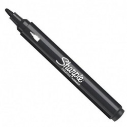 PENNARELLO SHARPIE NERO P/TONDA ACRILICO