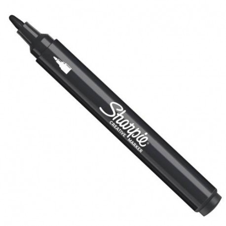 PENNARELLO SHARPIE NERO P/TONDA ACRILICO