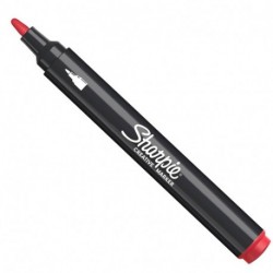 PENNARELLO SHARPIE ROSSO P/TONDA ACRILI