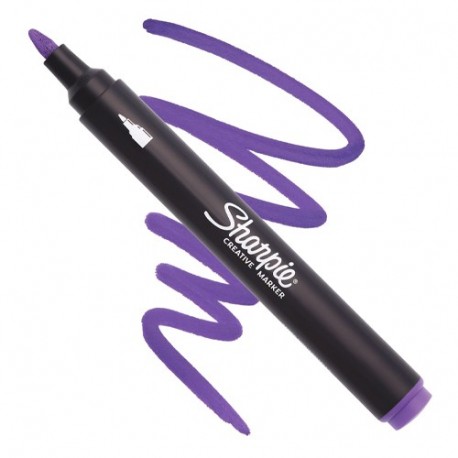 PENNARELLO SHARPIE LILLA  P/TONDA ACRILI