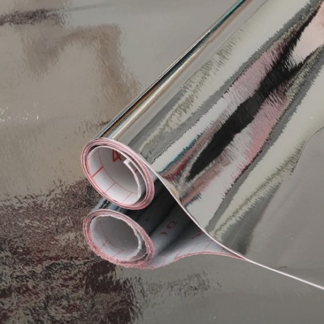 ROTOLO PLASTICA ADESIVA 45CMX15MT METAL ROTOLO PLASTICA ADESIVA 45CMX15MT METAL