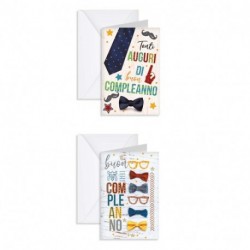 BIGLIETTO COMPLEANNO MASCHILE