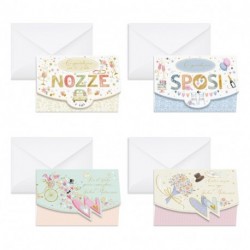 BIGLIETTO PORTASOLDI NOZZE - 17988401