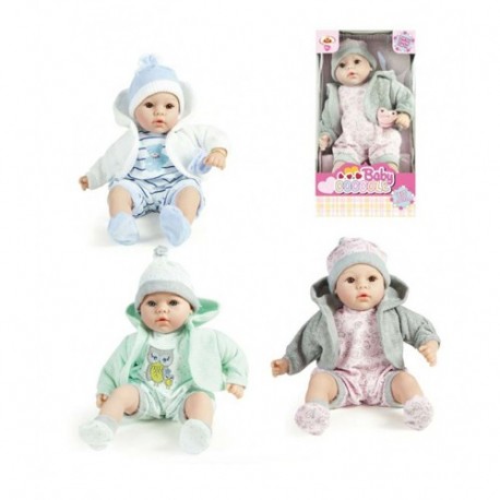 BAMBOLOTTO NEW BORN C/VEST. E CIUCCIO H4