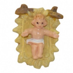GESU' BAMBINO IN CULLA CM 3X2 -
