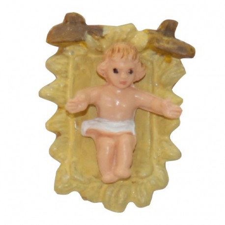 GESU' BAMBINO IN CULLA CM 3X2 -