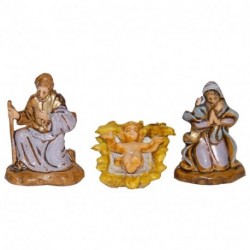 CF. 3PZ NATIVITA' CM.3,5 POLICROMO -