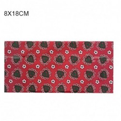 SACCHETTI 8X18CM TIROLESE 2KG F/ROSSO