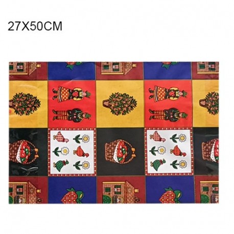 SACCHETTI 27X50CM QUADRI 2KG SCURI