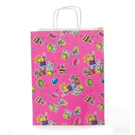 SHOPPER 16X7X21.5CM KIDS ROSA