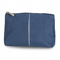 POCHETTE IN TEMPO 21X15 IN TELA BLU