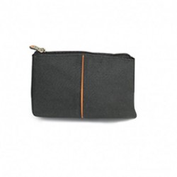 POCHETTE IN TEMPO 18X13 IN TELA NERO