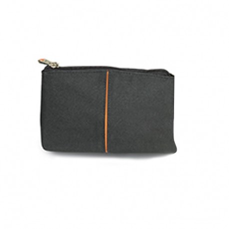POCHETTE IN TEMPO 18X13 IN TELA NERO