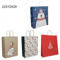 SHOPPER IN CARTA  22X10X29 NATALE1  -