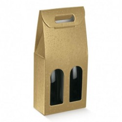 SCATOLA 2 BOTTIGLIA 180X90X385 SERIE ORO