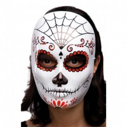 MASCHERA VISO MEDIO  IN PLASTICA CON DE