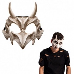 MASCHERA SCHELETRO DIAVOLO IN PLASTICA R