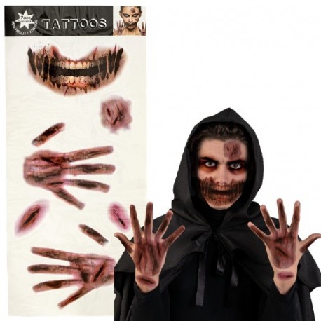 CARTELLA TATUAGGI BOCCA, MANI E CICATRIC CARTELLA TATUAGGI BOCCA, MANI E CICATRIC