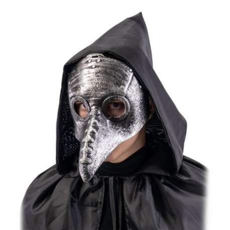 MASCHERA MEDICO DELLA PESTE IN PLASTICA