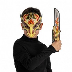 SET MASCHERA E SPADA DRAGO IN EVA L.CM.