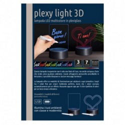 LAVAGNETTE  KIT 10PZ. PLEXY LIGHT -