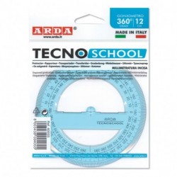 GONIOMETRO 360/12CM  TECNOSCHOOL SS  -