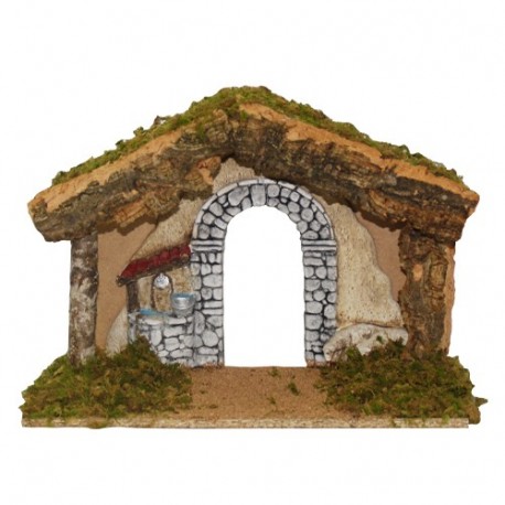 CAPANNA VUOTA CM. 32X18X23 -