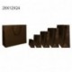 SHOPPER IN CARTA T/U 28X12X24 BROWN  -
