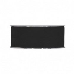 NASTRO DOUBLE VELVET MM40X7MT BLACK  -