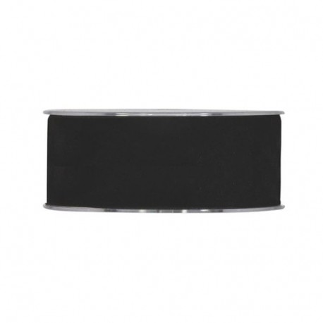 NASTRO DOUBLE VELVET MM40X7MT BLACK  -